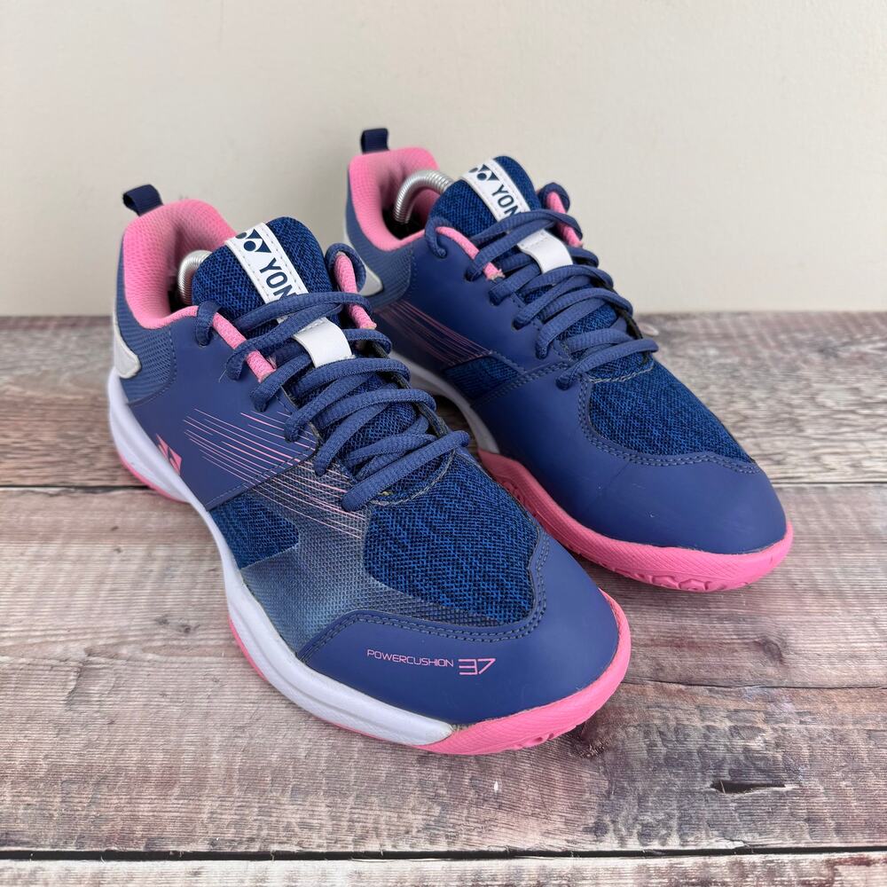 Yonex Power Cushion 37 Shoes Women's 8.5 Mens 7 Indoor Badminton Squash READ